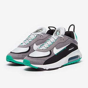 Nike Sportswear Air 2090 - Smoke Grey/White/Black/Clear Emerald - Trainers - Mens Shoes | Pro:Direct Soccer