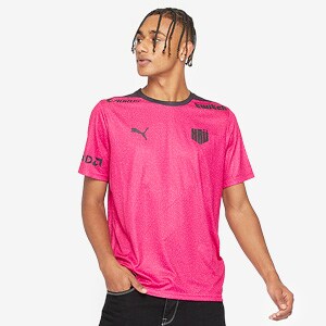 Meyba Las Vegas Lights Cancer Charity Jersey - Pink - Pink - Mens Replica