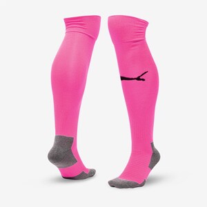 Pink puma soccer store socks