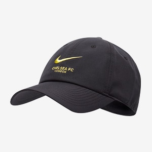 Nike Chelsea 21/22 H86 Cap Black/Opti Yellow Mens Replica