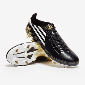 wees gegroet Smerig Orkaan adidas F50 Ghosted Adizero - Core Black/White/Gold Metallic - Mens Soccer  Cleats 