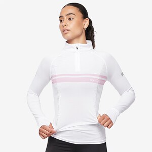 do Womens Sustain Custom Sheer Speed 1/4 Zip Top | do Sport