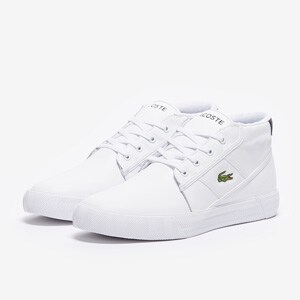 lacoste chukka white