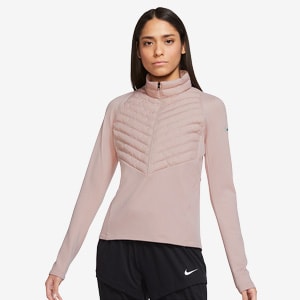 Nike Womens Therma-FIT Run Division Jacket - Pink Oxford/Sail/Blkref -  Womens Clothing