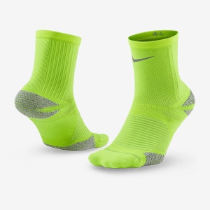 Nike Racing Ankle Socks Volt Reflect Silver Running Socks Pro Direct Running