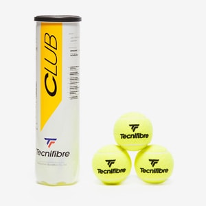 Tecnifibre Club 4 Balls Tube | Pro:Direct Tennis