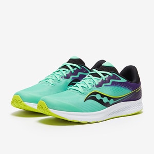 Saucony Girls Ride 14- Mint | Pro:Direct Soccer