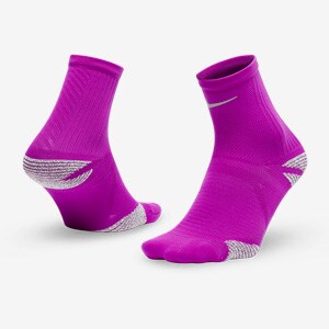 white and purple nike socks