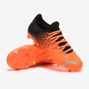 puma soccer cleats kids orange