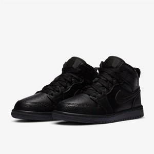 Black jordan shoes for kids best sale