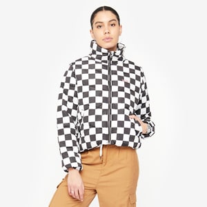 Vans Womens Foundry V Printed Puffer MTE Jacket | Pro:Direct Soccer