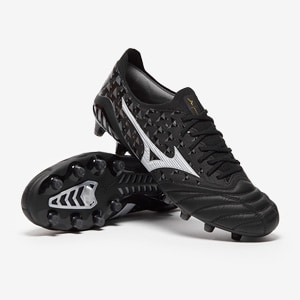 Mizuno Morelia Neo III ß Japan FG - Black/Galaxy Silver/Black