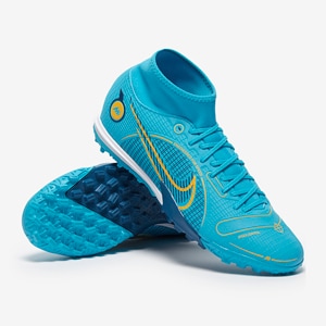 Nike VIII TF - Chlorine Blue/Laser Orange/Marina - Mens Cleats