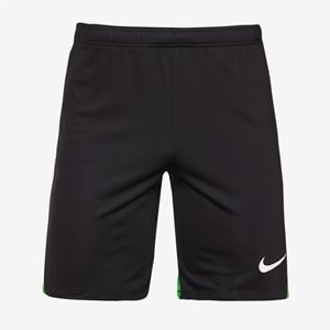 Nike Dri Fit Academy Pro Shorts K Black Green Spark White Mens Football Teamwear Pro Direct Soccer