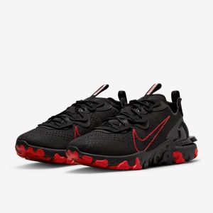 nike react red and black