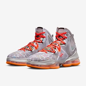 Nike lebron james orange best sale