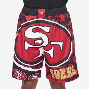 San Francisco 49ers Mitchell & Ness Jumbotron Historic Logo T