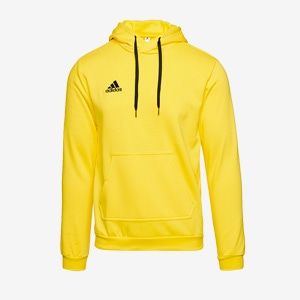 Mens Football adidas Hoody 22 Teamwear - Pro:Direct | - Pullover Team Yellow/Black Soccer Entrada