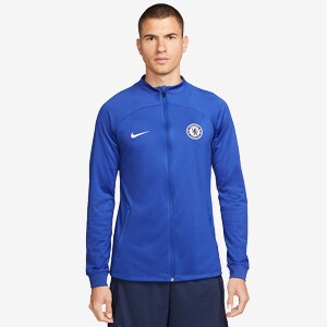 Nike Chelsea FC 22 23 Academy Pro Anthem Jacket College Navy White College Navy White Mens Replica Pro Direct Soccer