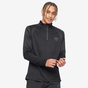 Umbro Pro Training Mid Layer Top - Black/Carbon - Mens