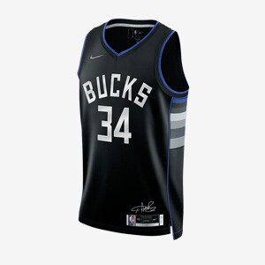 milwaukee bucks black jersey