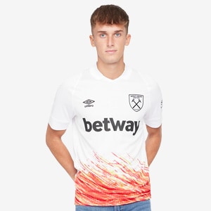 west ham white training kit