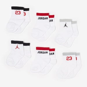 Jordan Infant Legacy Ankle Socks 6PK (6M-4Y) | Pro:Direct Soccer