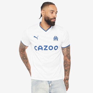 Puma OLYMPIQUE DE MARSEILLE - Maillot de foot - bleu azur/bleu 