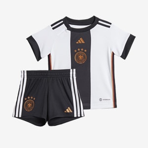 adidas Germany 2022 Youths Pre-Match Shirt - Black/Grey Six/Team Victory  Red/Tan - Boys Replica