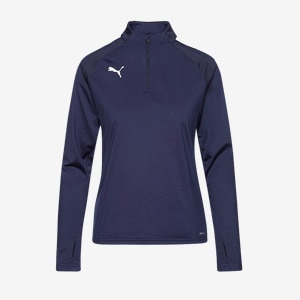 Puma Womens teamLIGA 1/4 Zip Training Top | Pro:Direct Soccer