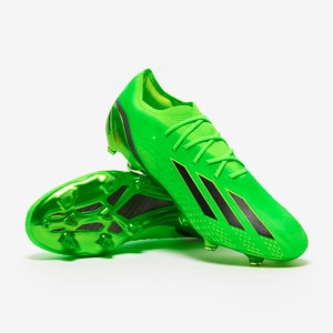adidas X Speedportal.1 FG - Solar Verde/Negro/Amarillo Solar - Terreno Firme - Botas para hombre Pro:Direct Soccer