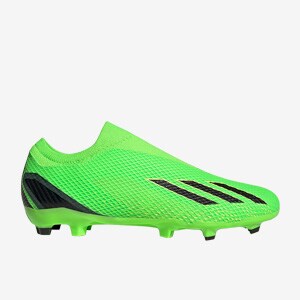 Adidas green 2025 laceless boots