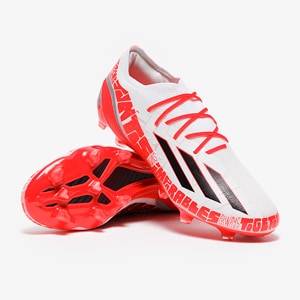 Messi red and white cleats best sale