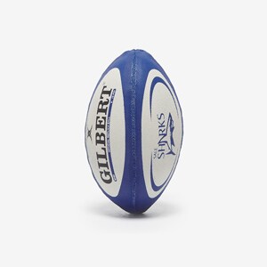 Gilbert Sale Sharks Mini Replica Rugby Ball | Pro:Direct Rugby
