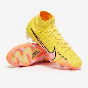 Ciencias Aditivo cable Nike Air Zoom Mercurial Superfly IX Elite FG - Yellow Strike/Sunset  Glow/Barely Grape - Mens Soccer Cleats 