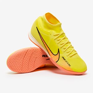 Zoom Mercurial Superfly IX IC - Amarillo Strike/Brillo de Atardecer/Leche De - Fútbol sala - Botas para hombre | Pro:Direct Soccer