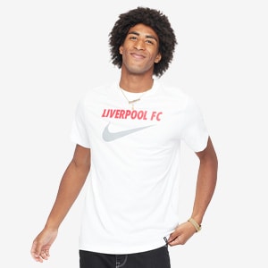 Nike FC Liverpool 22/23 Nike Swoosh Auswärts T-Shirt- Weiß | Pro:Direct Soccer