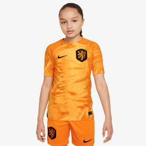 Netherlands National Team 2022/23 Stadium Home (VIRGIL Van Dijk) Nike Men's Dri-Fit Long-Sleeve Soccer Jersey in Orange, Size: Small | FN5131712-NED