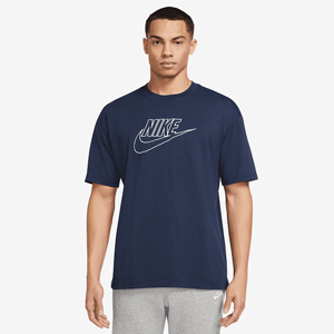 diffused blue nike shirt