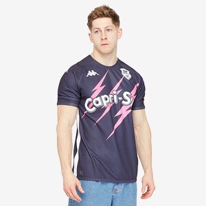 Kappa Stade Francais 22 23 Away Replica Jersey Blue Marine White