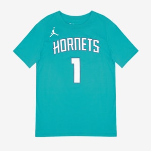 Nike Men's Charlotte Hornets Teal Practice Long Sleeve T-Shirt, XXL, Blue
