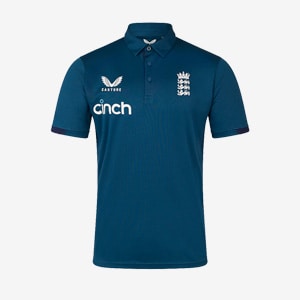 Castore ECB England Mens Replica 2023 Ashes Test Cricket Shirt