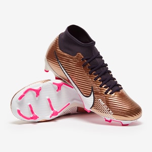 Nike Air Zoom Mercurial IX Academy FG/MG Metallic Copper/Metallic Copper - Mens Boots