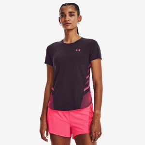 Under Armour Womens Iso-Chill Laser II T-Shirt - Tux | Pro:Direct Running