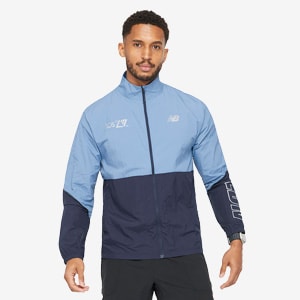 New Balance London Edition Graphic Impact Run Packable Jacket | Pro:Direct Running