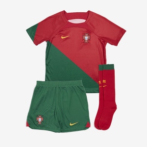 Maillot Extérieur Nike Portugal Enfant 22 23 Dri Fit SS Voile Obsidienne Obsidienne