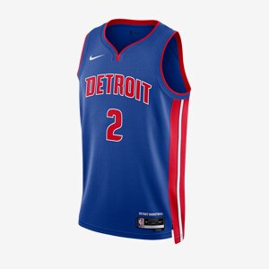 Detroit Pistons adidas Practice Jersey - Basketball Men's Navy/Gray New XLT