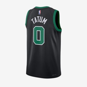 Jordan Boston Celtics Men's Statement Swingman Jersey Jayson Tatum - Black