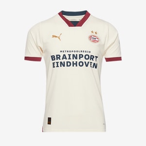 PSV Eindhoven Puma 2023/24 Away Replica Jersey - Cream