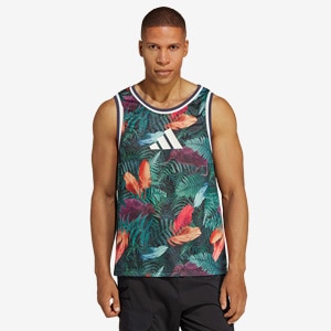 adidas New Zealand Lifestyle Basketball Singlet | Pro:Direct Rugby
